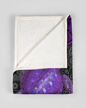 Load image into Gallery viewer, Beautiful Purple Turtle Paisley Pattern Gift For Turtle Lovers Fleece Blanket

