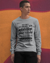 Load image into Gallery viewer, A Stubborn Son Of Freaking Awesome Grumpy Old Mom For Family Unisex Long Sleeve
