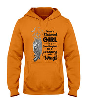 Load image into Gallery viewer, A Granddaughter To A Grandpa With Wings Handheld Gift For Granddaughter Hoodie
