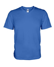 Load image into Gallery viewer, A Grumpy Old Man Was Born In April Will Shoot You For Birthday Gift Guys V-Neck
