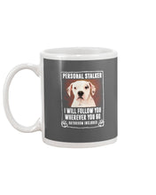 Load image into Gallery viewer, American Bulldog Personal Stalker St. Patrick's Day Printed Mug Mug

