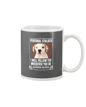 Load image into Gallery viewer, American Bulldog Personal Stalker St. Patrick's Day Printed Mug Mug
