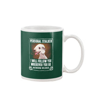 Load image into Gallery viewer, Bedlington Terrier Personal Stalker St. Patrick's Day Printed Mug Mug
