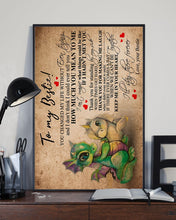 Load image into Gallery viewer, Baby Unicorn How Much You Mean To Me Gift For Bestie Vertical Poster
