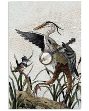 Load image into Gallery viewer, Banjo Instrument Art Print Gift For Banjo Players Vertical Poster
