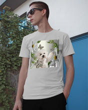 Load image into Gallery viewer, Bichon Frise With Butterflies Simple Custom Design  For Dog Lovers Guys Tee
