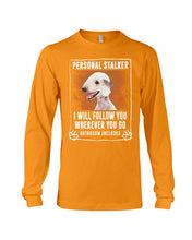 Load image into Gallery viewer, Bedlington Terrier Personal Stalker St. Patrick's Day Printed Mug Unisex Long Sleeve
