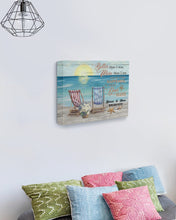 Load image into Gallery viewer, Better Than I Was More Than I Am Beach Matte Canvas
