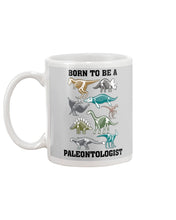 Load image into Gallery viewer, Born To Be A Paleontologist Unique Custom Design Mug
