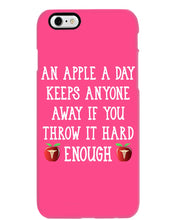 Load image into Gallery viewer, An Apple A Day Keeps Anyone Away Special Custom Design Phone case
