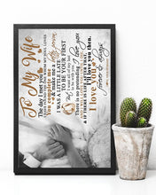 Load image into Gallery viewer, You Make Me A Better Person Gift For Wife Vertical Poster
