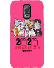 Load image into Gallery viewer, 2020 The Year When Shit Got Real Special Custom Design Phone case
