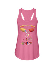 Load image into Gallery viewer, Antifepresants Mushrooms  Unique Custom Design For Cute Girls Ladies Flowy Tank
