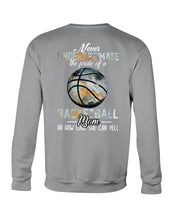 Load image into Gallery viewer, Basketball Mom Custom Design Gift For Mom Who Loves Basketball Sweatshirt
