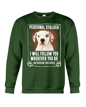 Load image into Gallery viewer, American Bulldog Personal Stalker St. Patrick's Day Printed Mug Sweatshirt
