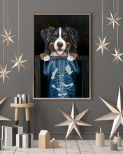 Load image into Gallery viewer, Bernese Mountain Dog X-ray Gift For Dog Lovers Vertical Poster
