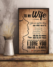Load image into Gallery viewer, You Are My Love Story Abstract Gift For Wife Vertical Poster
