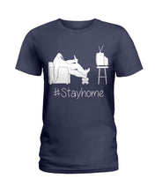 Load image into Gallery viewer, Bigfoot Watches TV Stay Home Special Custom Design Ladies Tee
