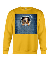 Load image into Gallery viewer, Blue Phone Case With Dog Face Gift For Basset Hound Lovers Sweatshirt

