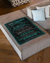 Load image into Gallery viewer, Aim For The Skies Grandma Gift For Grandson Fleece Blanket
