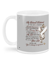 Load image into Gallery viewer, Always In My Heart Hand In Hand Custom Name Gift For Husband Mug
