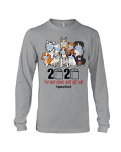 Load image into Gallery viewer, 2020 The Year When Shit Got Real Special Custom Design Unisex Long Sleeve
