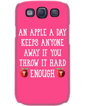 Load image into Gallery viewer, An Apple A Day Keeps Anyone Away Special Custom Design Phone case
