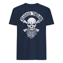 Load image into Gallery viewer, Bearded Til I Die Merchandise Special Custom Design Guys Tee
