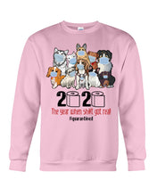 Load image into Gallery viewer, 2020 The Year When Shit Got Real Special Custom Design Sweatshirt

