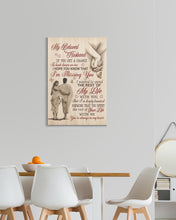 Load image into Gallery viewer, Always In My Heart Hand In Hand Custom Name Gift For Husband Matte Canvas
