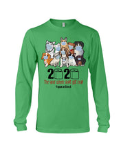 Load image into Gallery viewer, 2020 The Year When Shit Got Real Special Custom Design Unisex Long Sleeve

