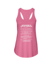 Load image into Gallery viewer, Application To Date My Daughter Funny Gifts Ladies Flowy Tank
