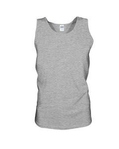 A Grumpy Old Man Was Born In April Will Shoot You For Birthday Gift Unisex Tank Top