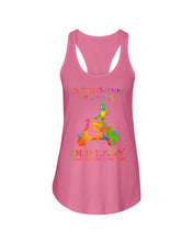Load image into Gallery viewer, Assuming I'm Just An Old Lady Was Your First Mistake Colorful Design Ladies Flowy Tank
