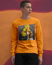 Load image into Gallery viewer, Basset Hound With Sunflower Special Custom Design For Dog Lovers Unisex Long Sleeve
