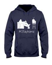 Load image into Gallery viewer, Bigfoot Watches TV Stay Home Special Custom Design Hoodie
