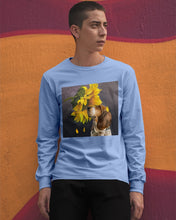 Load image into Gallery viewer, Basset Hound With Sunflower Special Custom Design For Dog Lovers Unisex Long Sleeve
