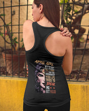 Load image into Gallery viewer, Birthday Gift For April Girl My Scars Tell A Story They're Reminders Ladies Flowy Tank
