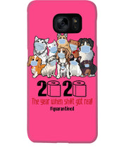 Load image into Gallery viewer, 2020 The Year When Shit Got Real Special Custom Design Phone case
