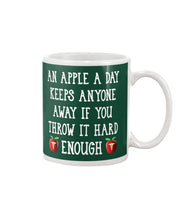 Load image into Gallery viewer, An Apple A Day Keeps Anyone Away Special Custom Design Mug
