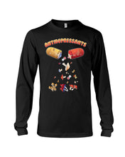 Load image into Gallery viewer, Antifepresants Mushrooms  Unique Custom Design For Cute Girls Unisex Long Sleeve
