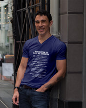 Load image into Gallery viewer, Application To Date My Daughter Funny Gifts Guys V-Neck
