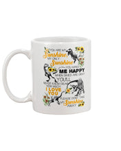 Load image into Gallery viewer, Birthday Gift For Daughter With Meaningful Words You Are My Sunshine Mug

