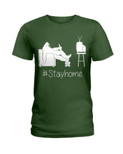 Load image into Gallery viewer, Bigfoot Watches TV Stay Home Special Custom Design Ladies Tee
