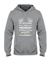 Load image into Gallery viewer, Ces Nichons Sont Deja Pris Par Un Intelligent Et Sexy Homme De Novembre Hoodie
