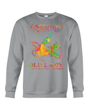 Load image into Gallery viewer, Assuming I'm Just An Old Lady Loves Motorbike For Sport Lovers Sweatshirt
