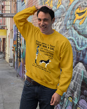 Load image into Gallery viewer, A Girl Really Loved Dogs And Tattoos  Unique Custom Design Sweatshirt
