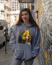 Load image into Gallery viewer, Basset Hound With Sunflower Special Custom Design For Dog Lovers Hoodie
