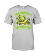 Load image into Gallery viewer, Born Lucky On Shamrock Happy St. Patrick's Day Printed Mug Guys Tee
