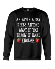 Load image into Gallery viewer, An Apple A Day Keeps Anyone Away Special Custom Design Sweatshirt
